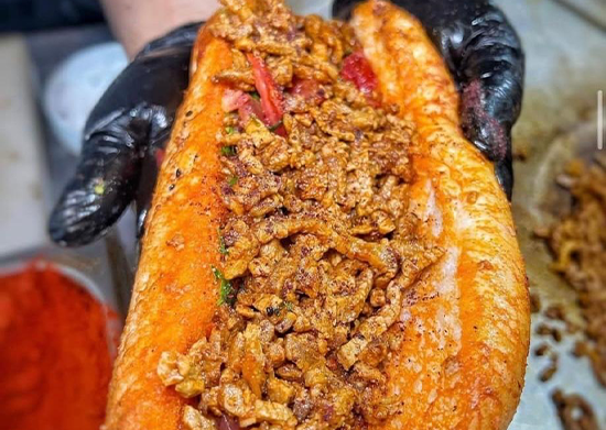 Tavuk Tantuni Ekmek Arası